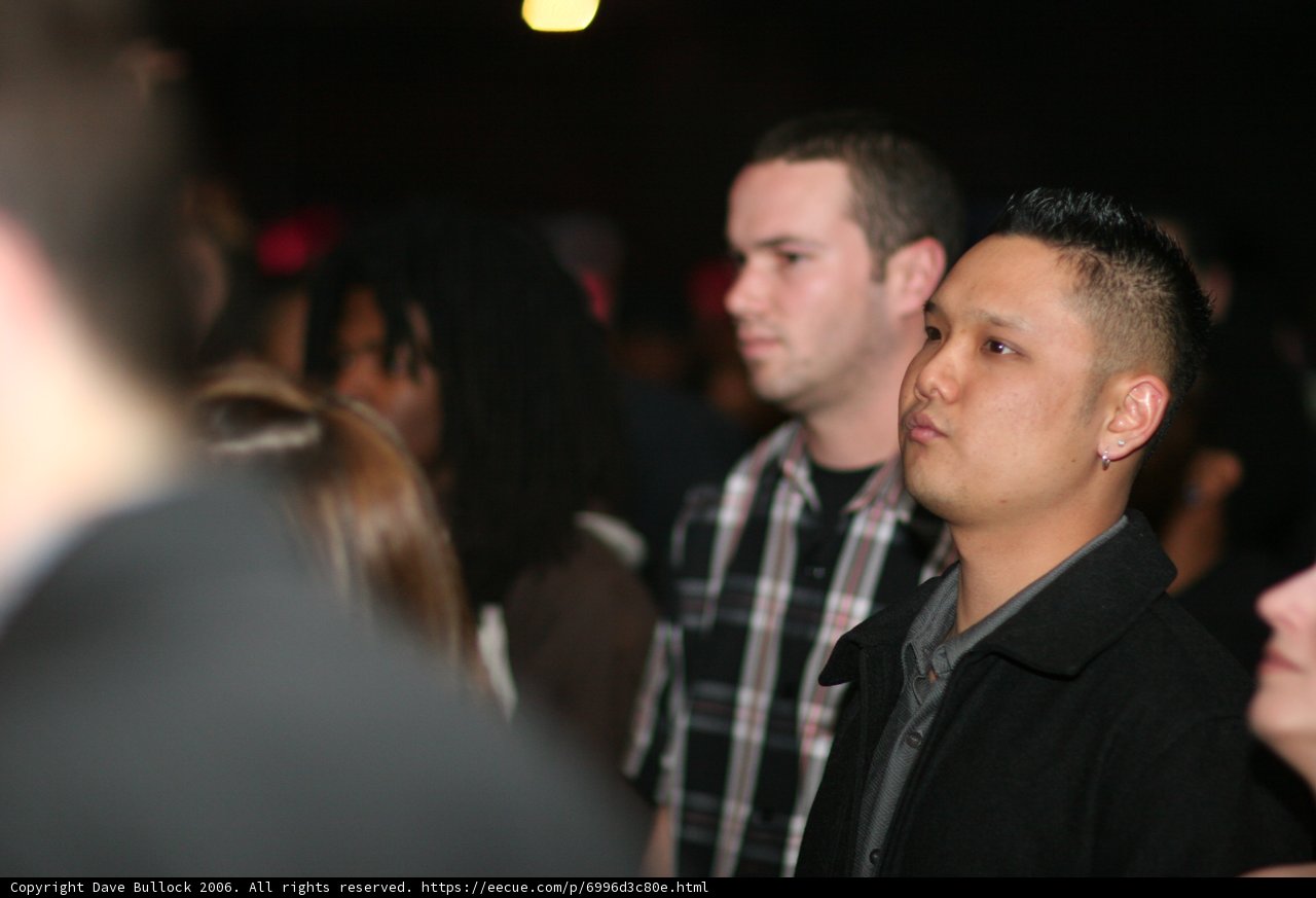 Black Shirt Guy in the Club