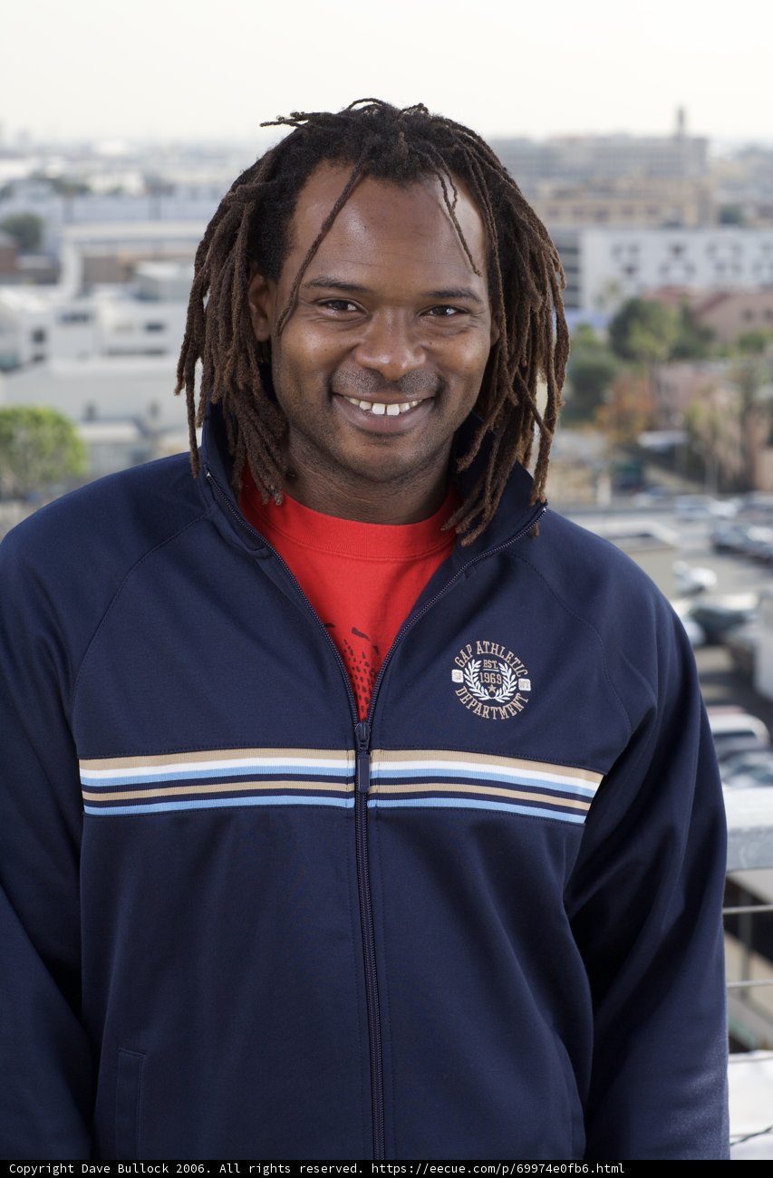 The Happy Man with Dreadlocks