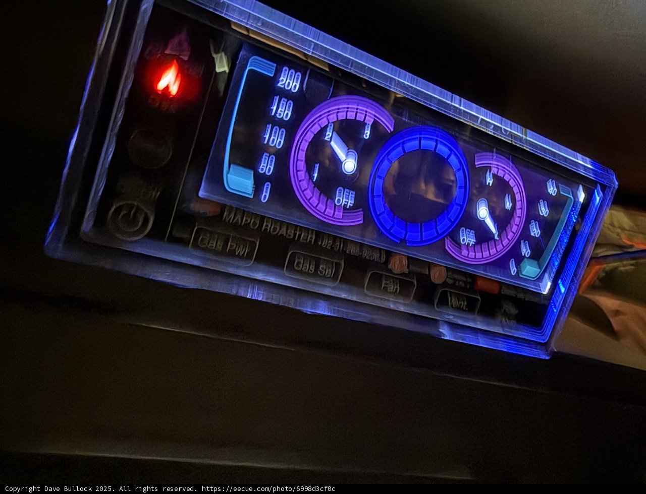 Futuristic Dashboard Glow
