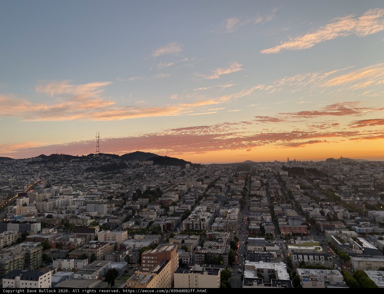 Overlooking San Francisco's Metropolis