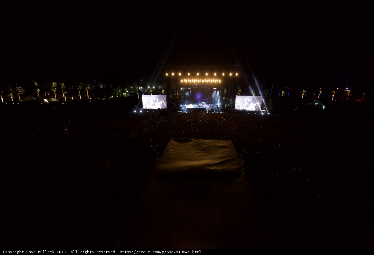 A Night of Lights and Sound at Coachella