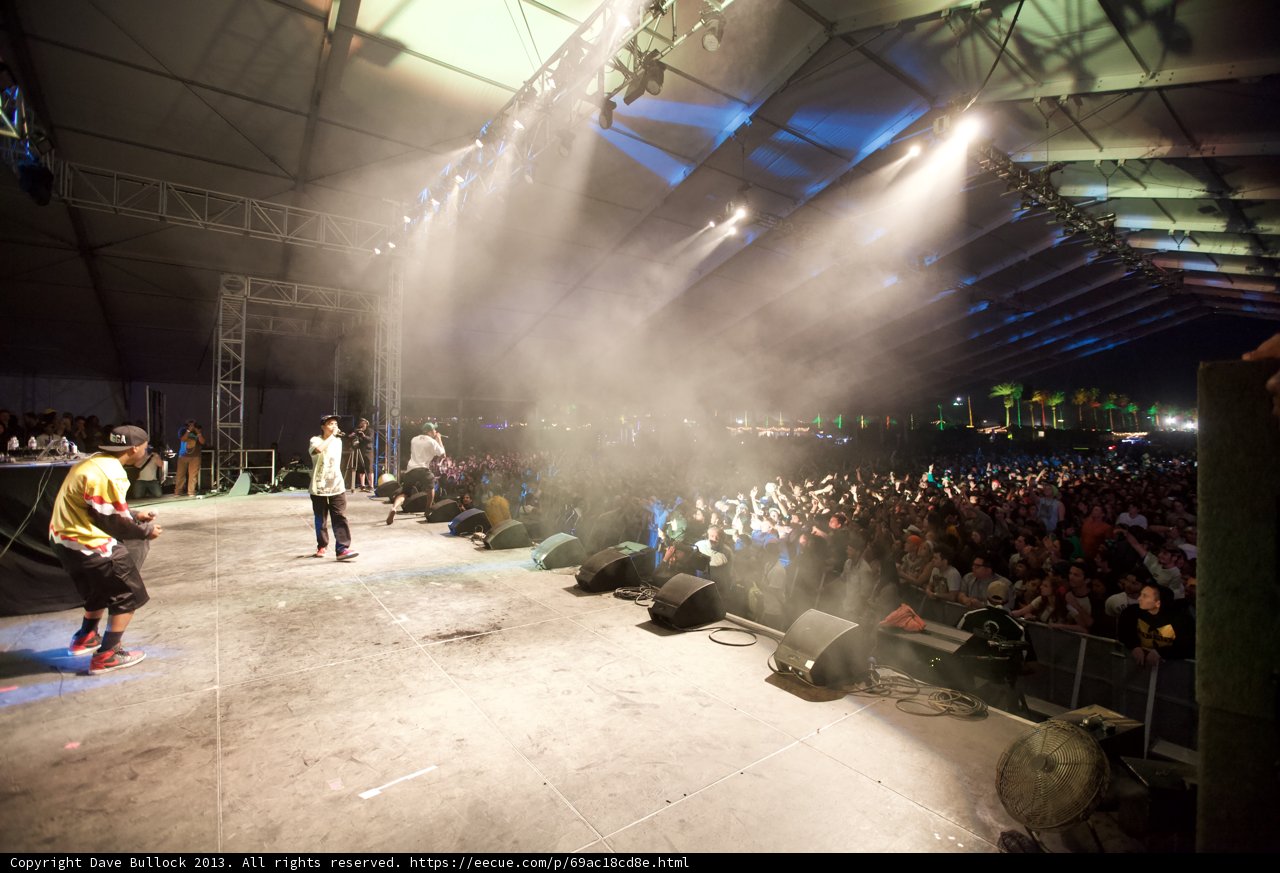 Rocking out under the Coachella Lights