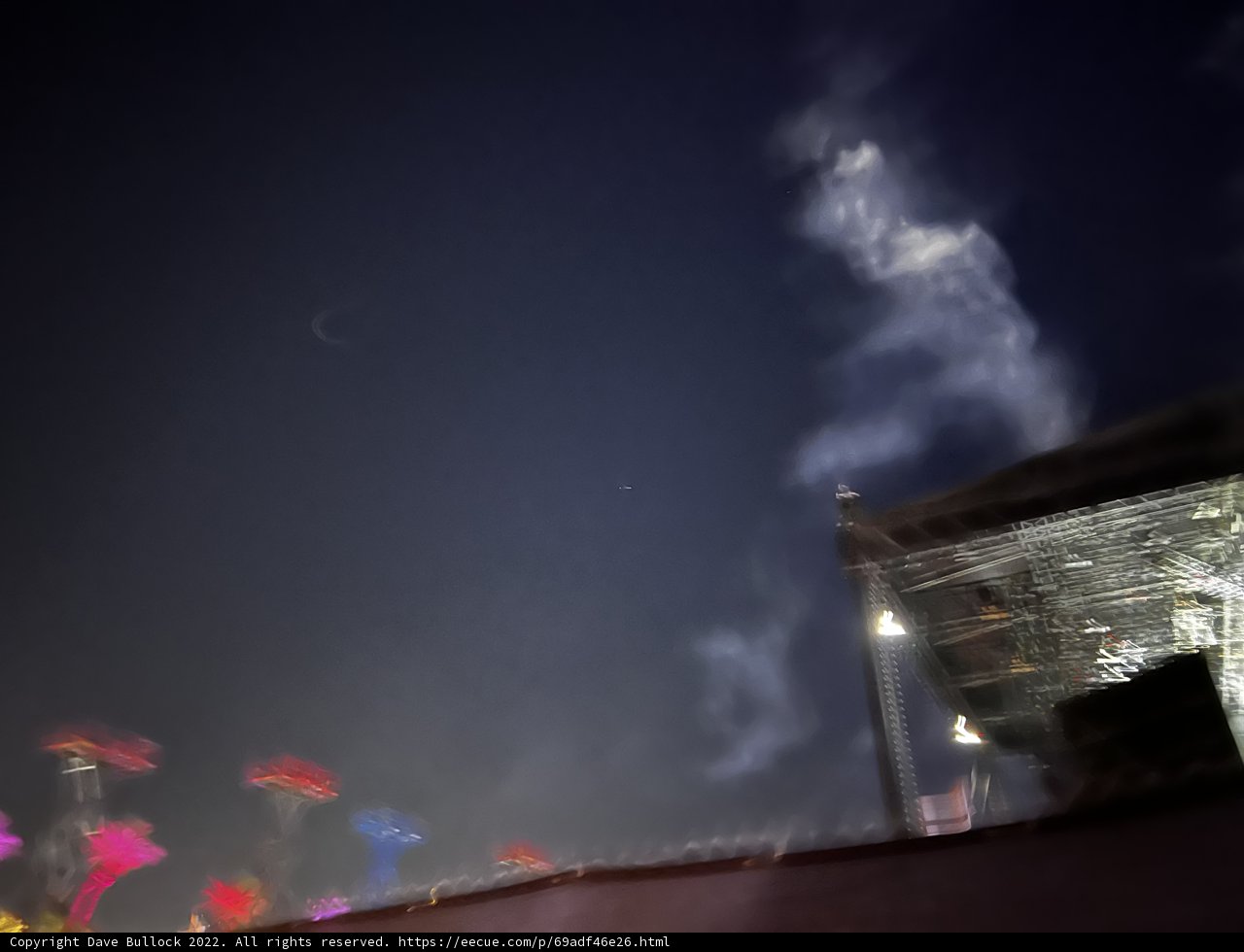 Lunar Fireworks Display