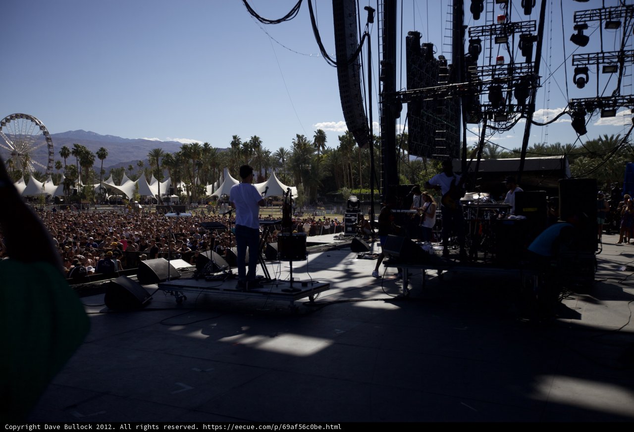 Electrifying Crowd at Coachella Music Festival
