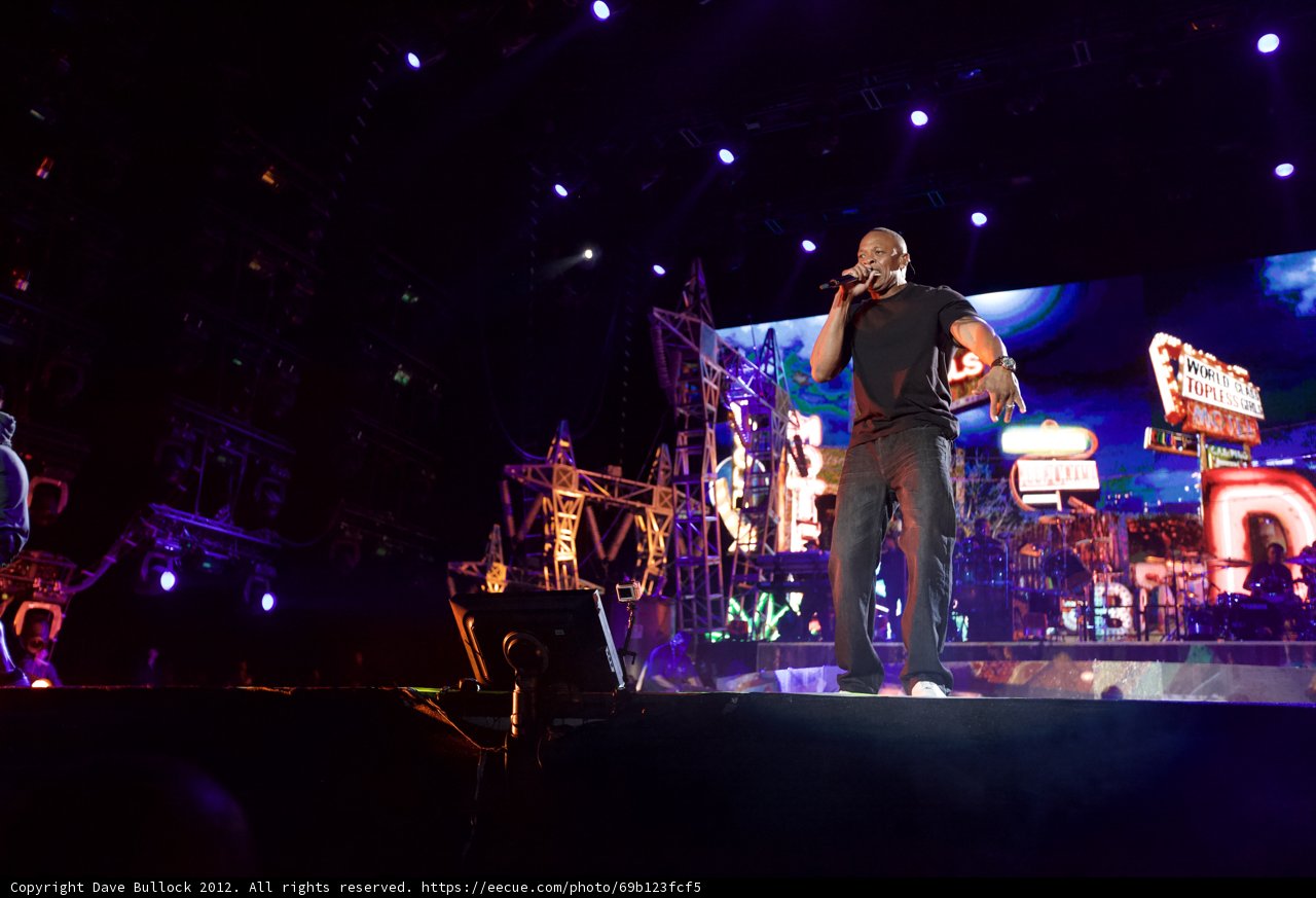 Dr. Dre Rocks the Crowd at Coachella 2012