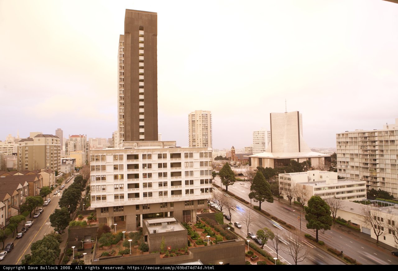 Cityscape Clock Tower