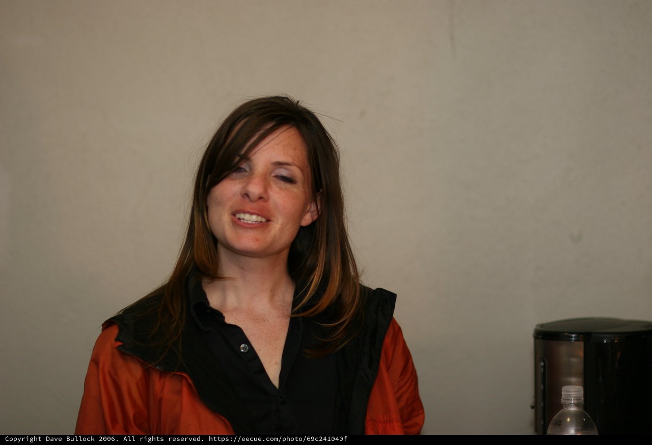 Candid Portrait of Smiling Woman in Indoor Setting