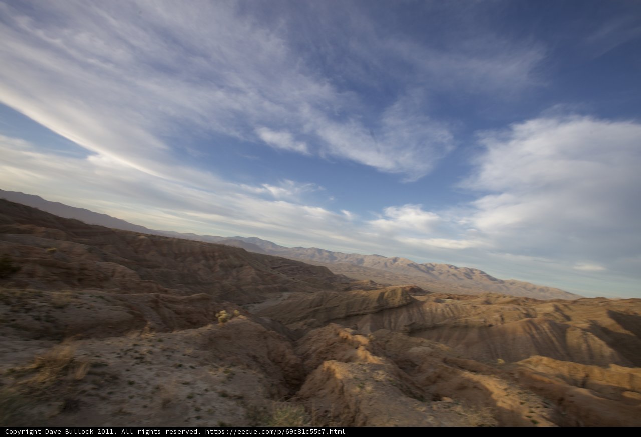 Desert Plateau Scenery