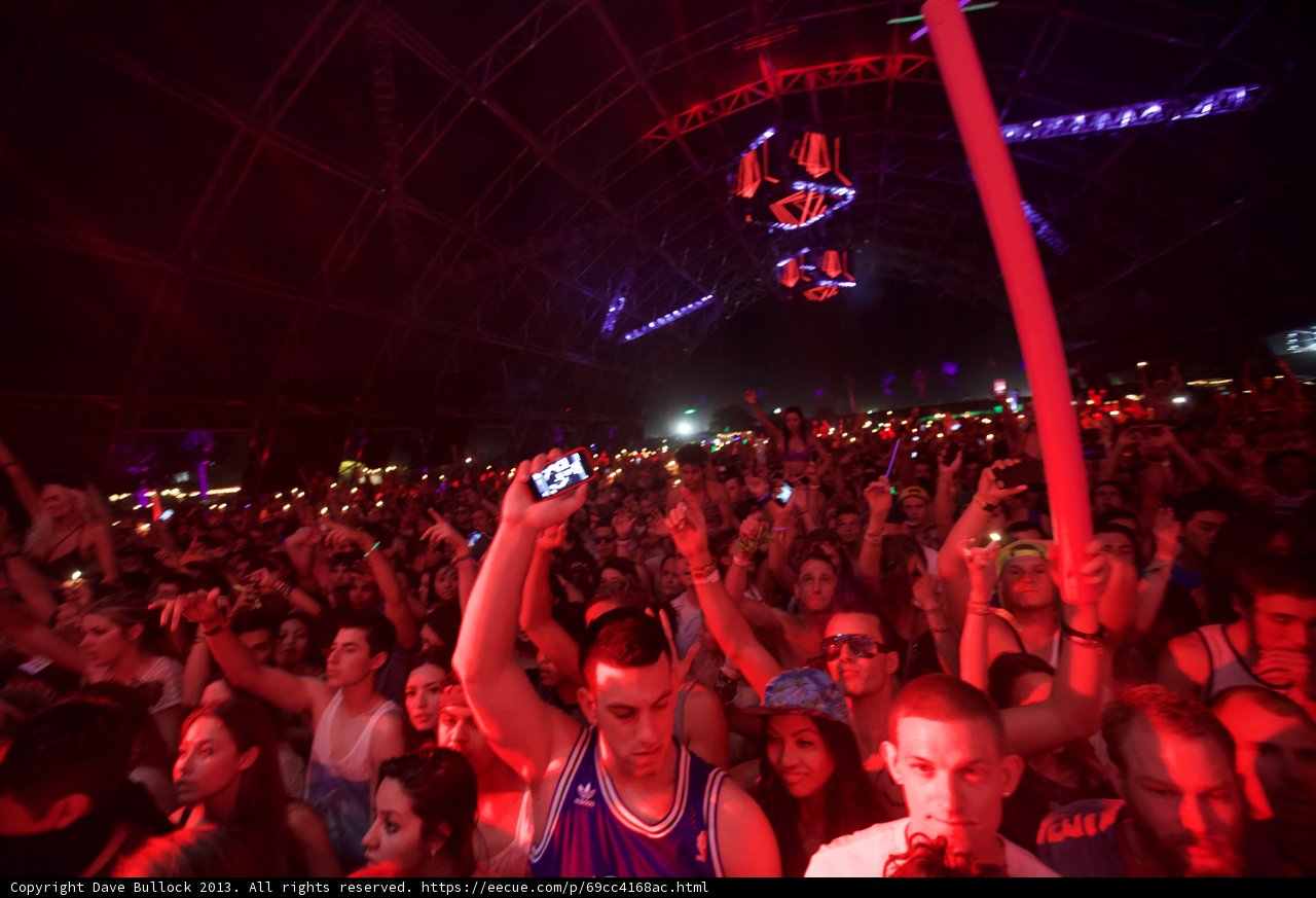 Urban Nightlife at Coachella Concert