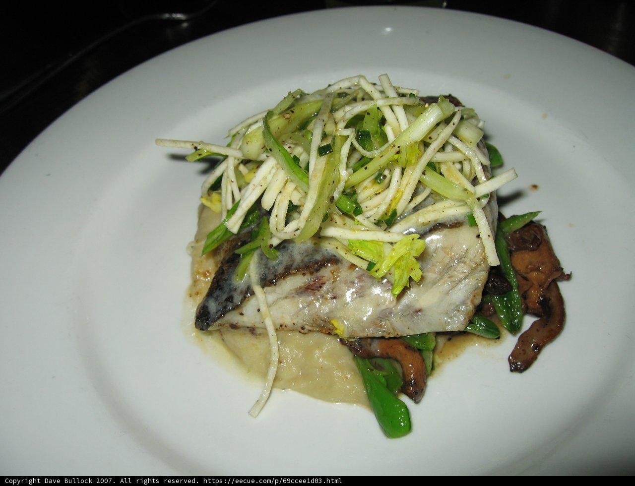 Garden Fresh Seafood Dish