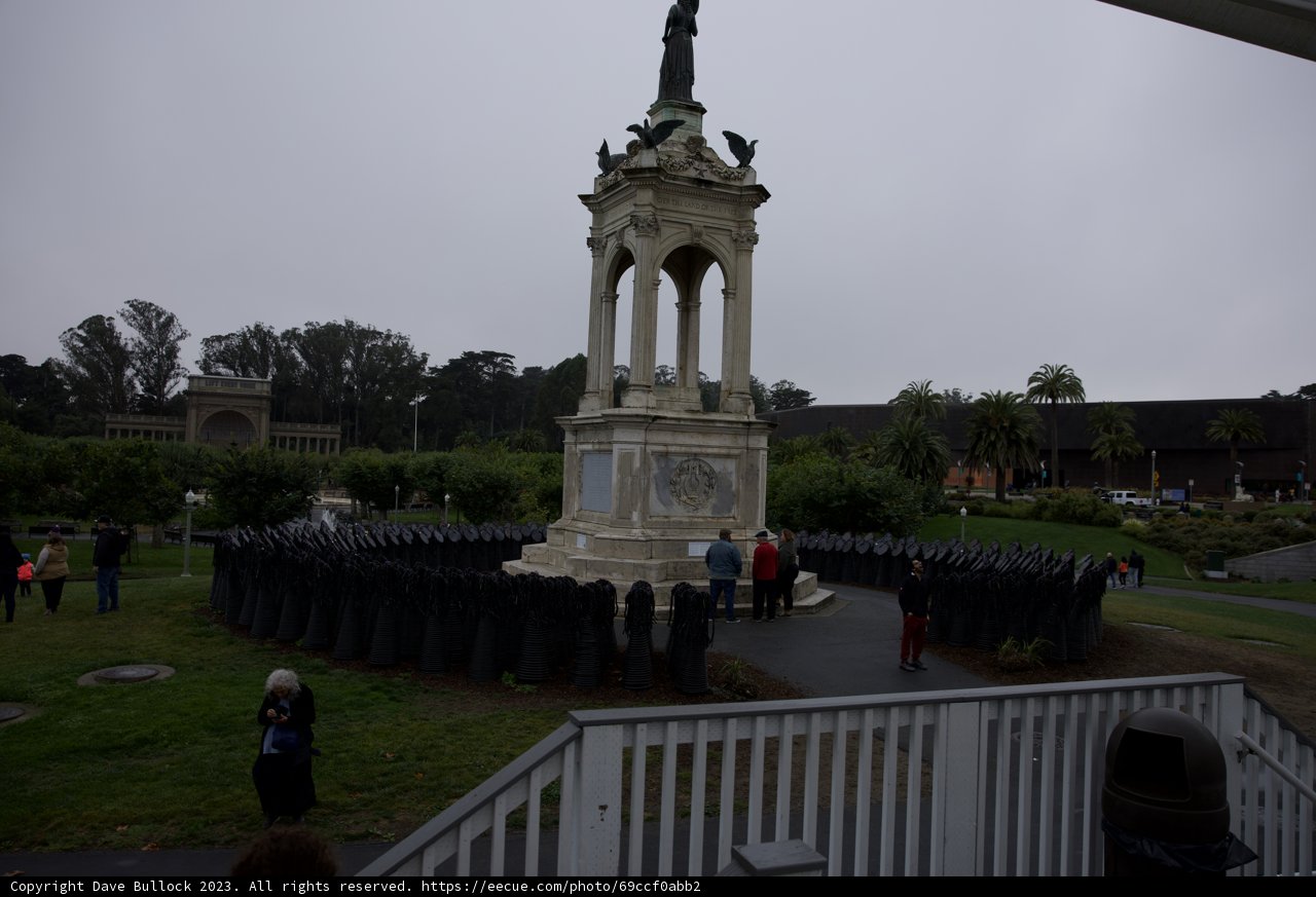 Monumental Statue in Golden Gate Park, 2023
