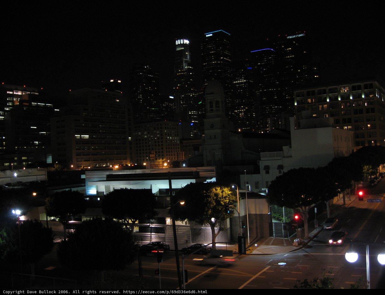 Nighttime view of the Metropolis