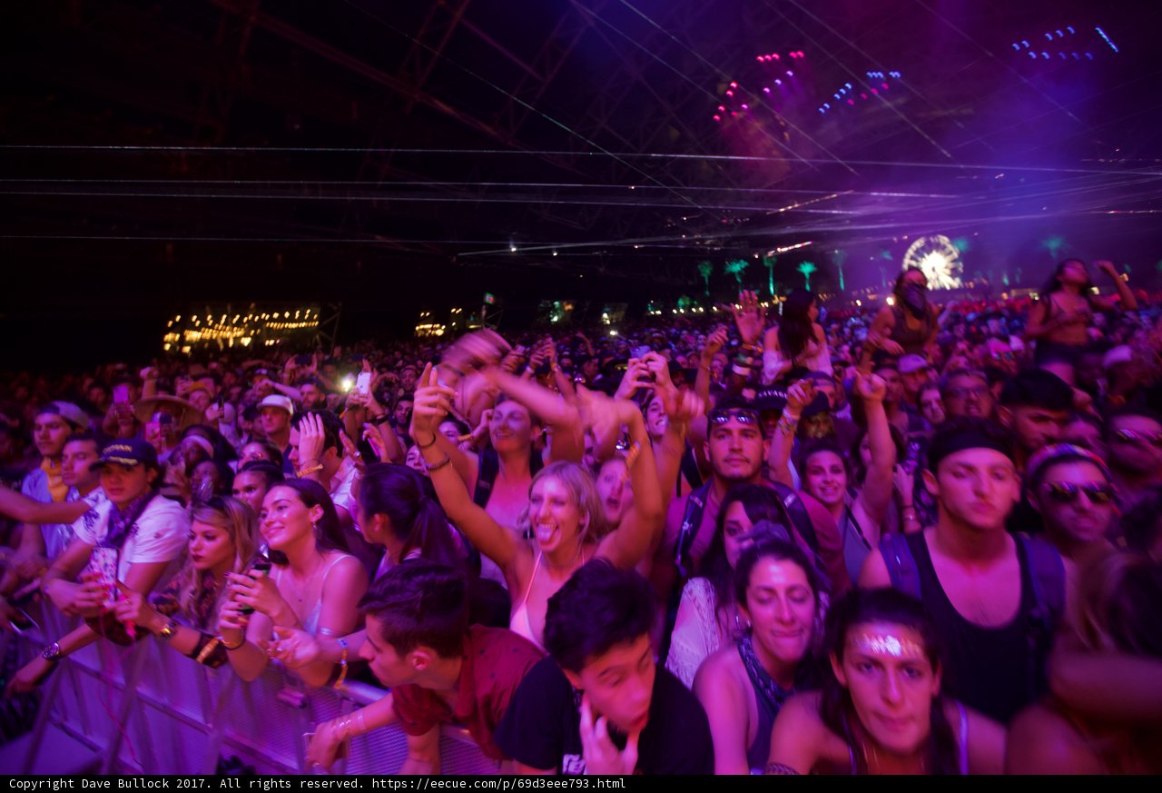 Crowd Goes Wild at Coachella Concert