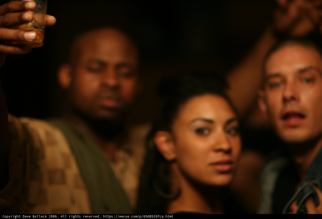 Drinks and Friends at the Club