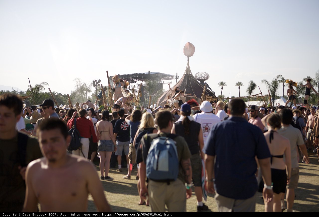 Sunny Sunday at Coachella Festival