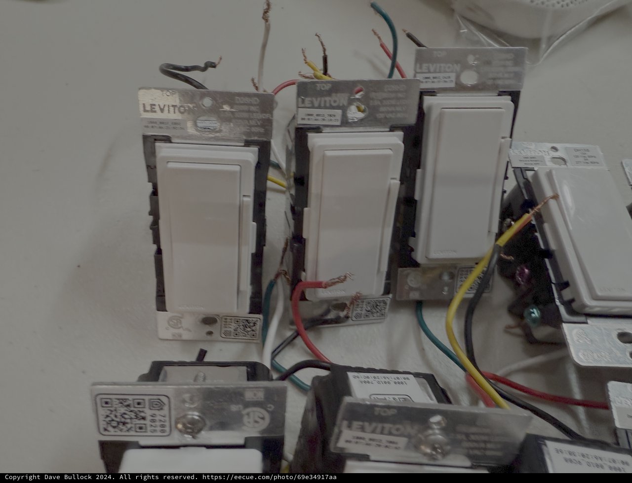 Smart Home Switch Installation in Progress