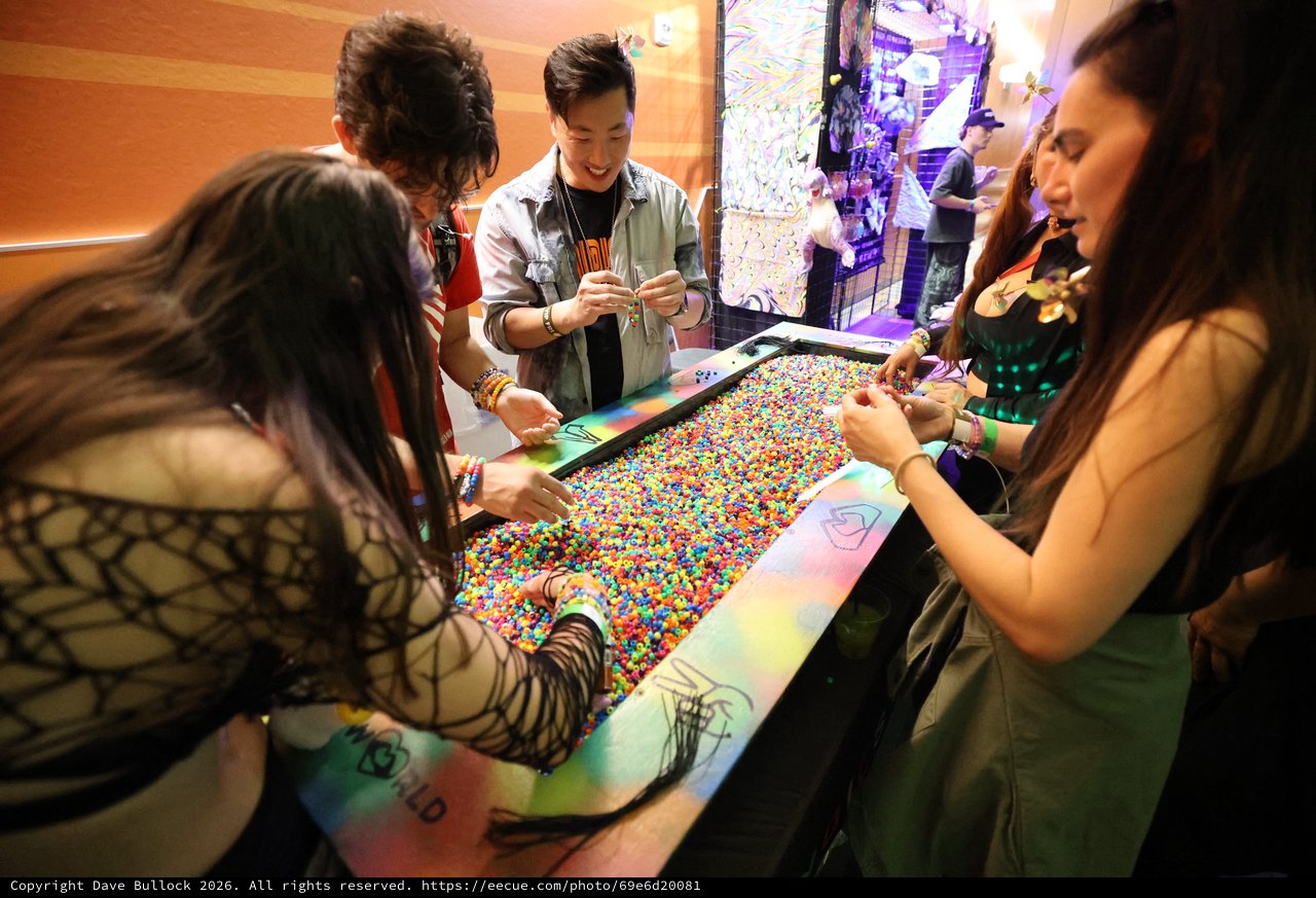 Kandi Bracelet Making at Wobbleland Festival 2026