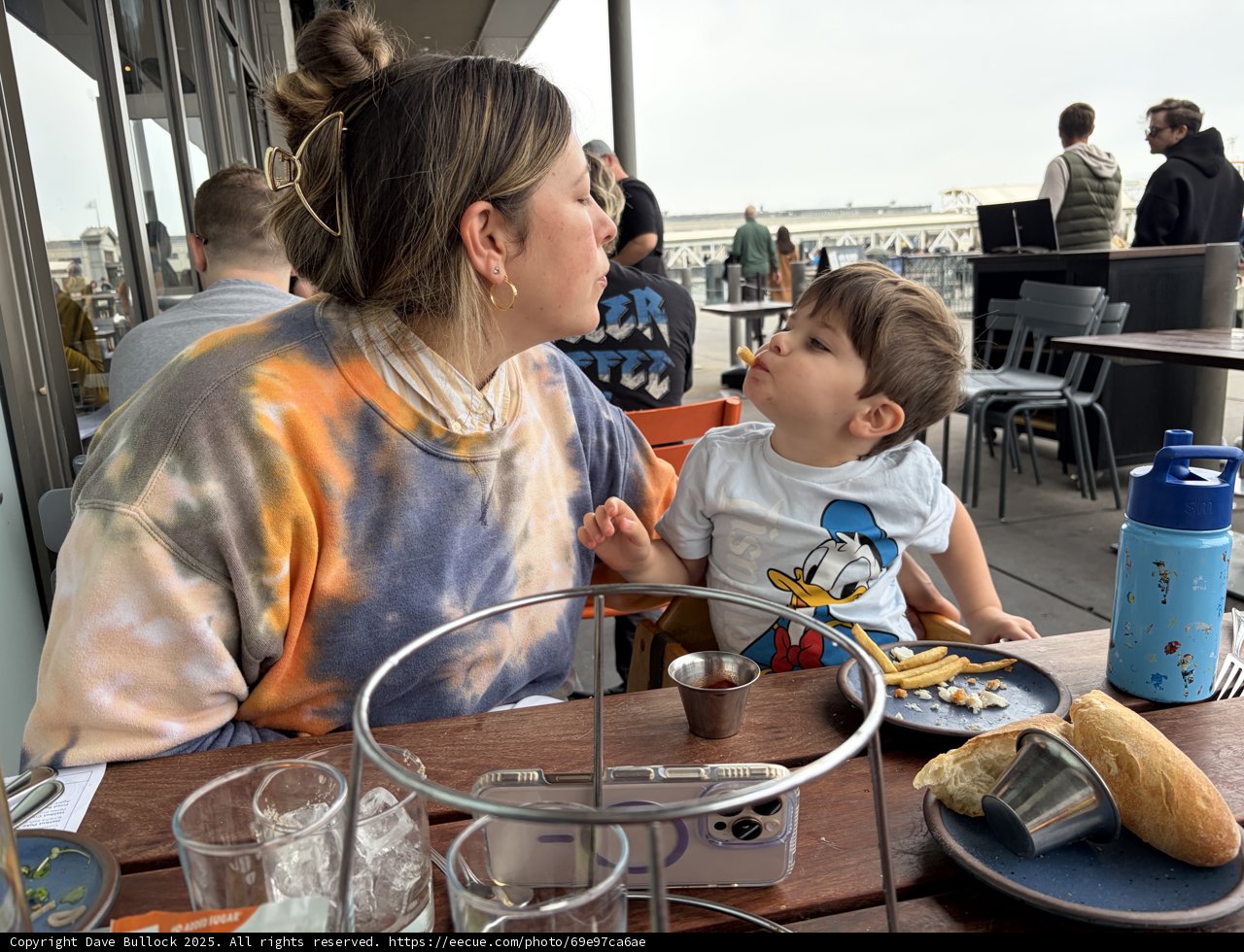 Playful Moments at Lunch