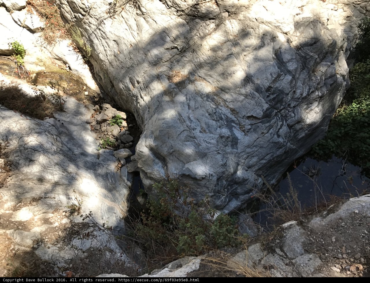 Flowing through the Rocks