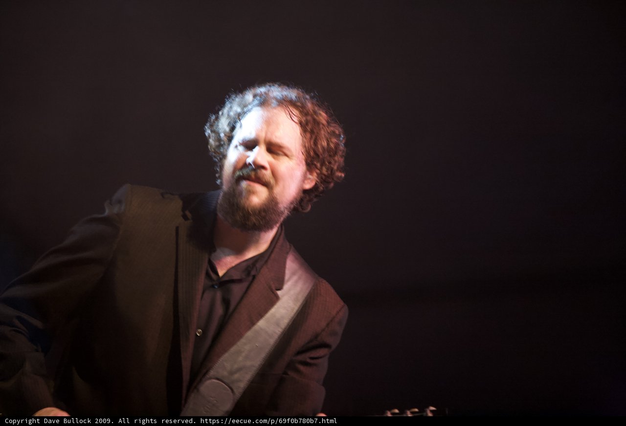 Patterson Hood Strums His Guitar at Coachella 2009