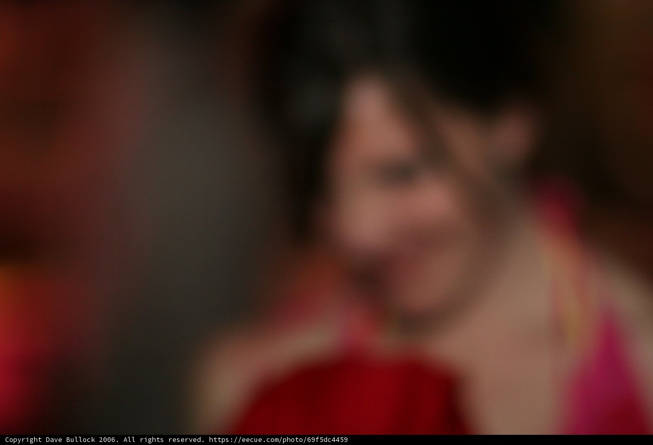Red Dress Blur