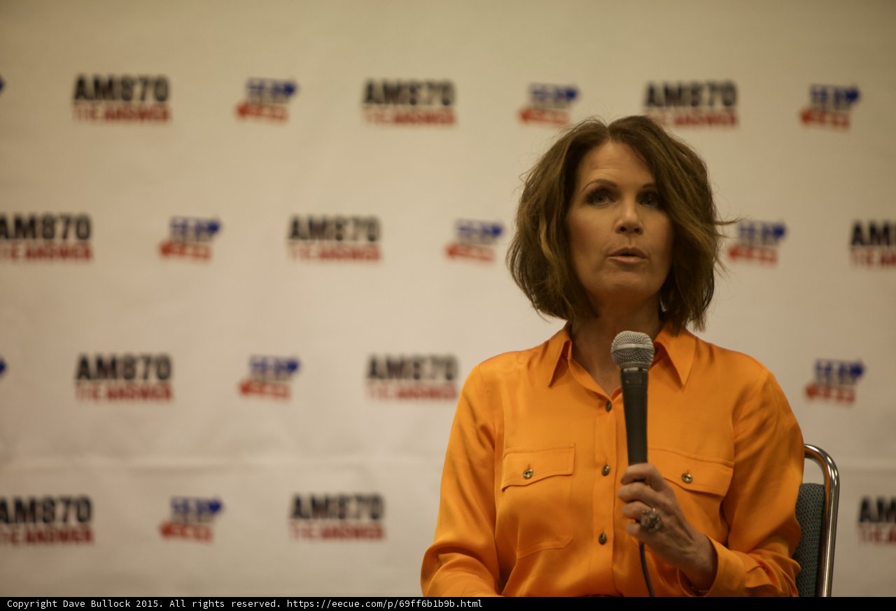 Michele Bachmann Addresses Crowd at Politicon