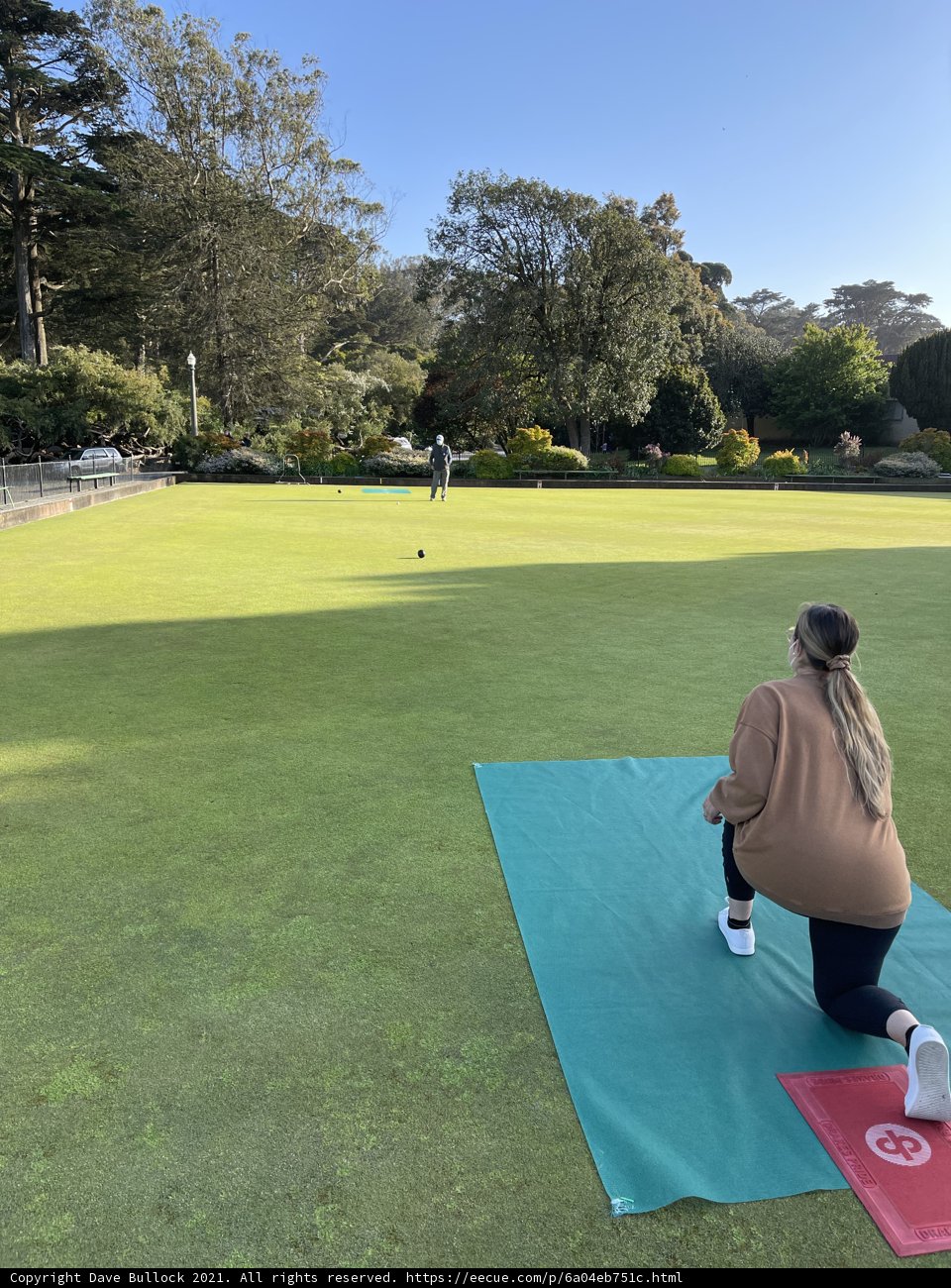 Putting on the Green