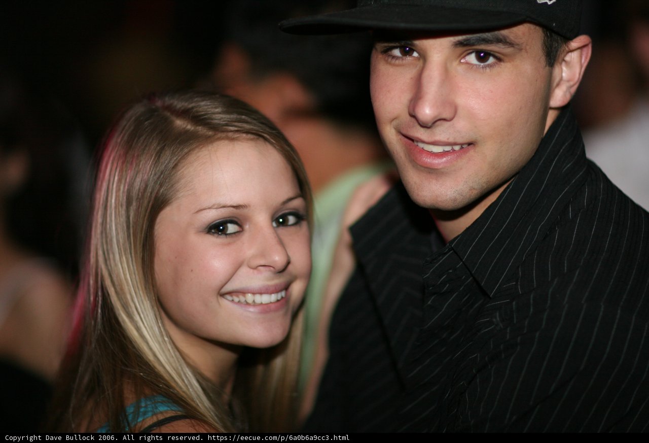 Smiling Couple in Stylish Hats