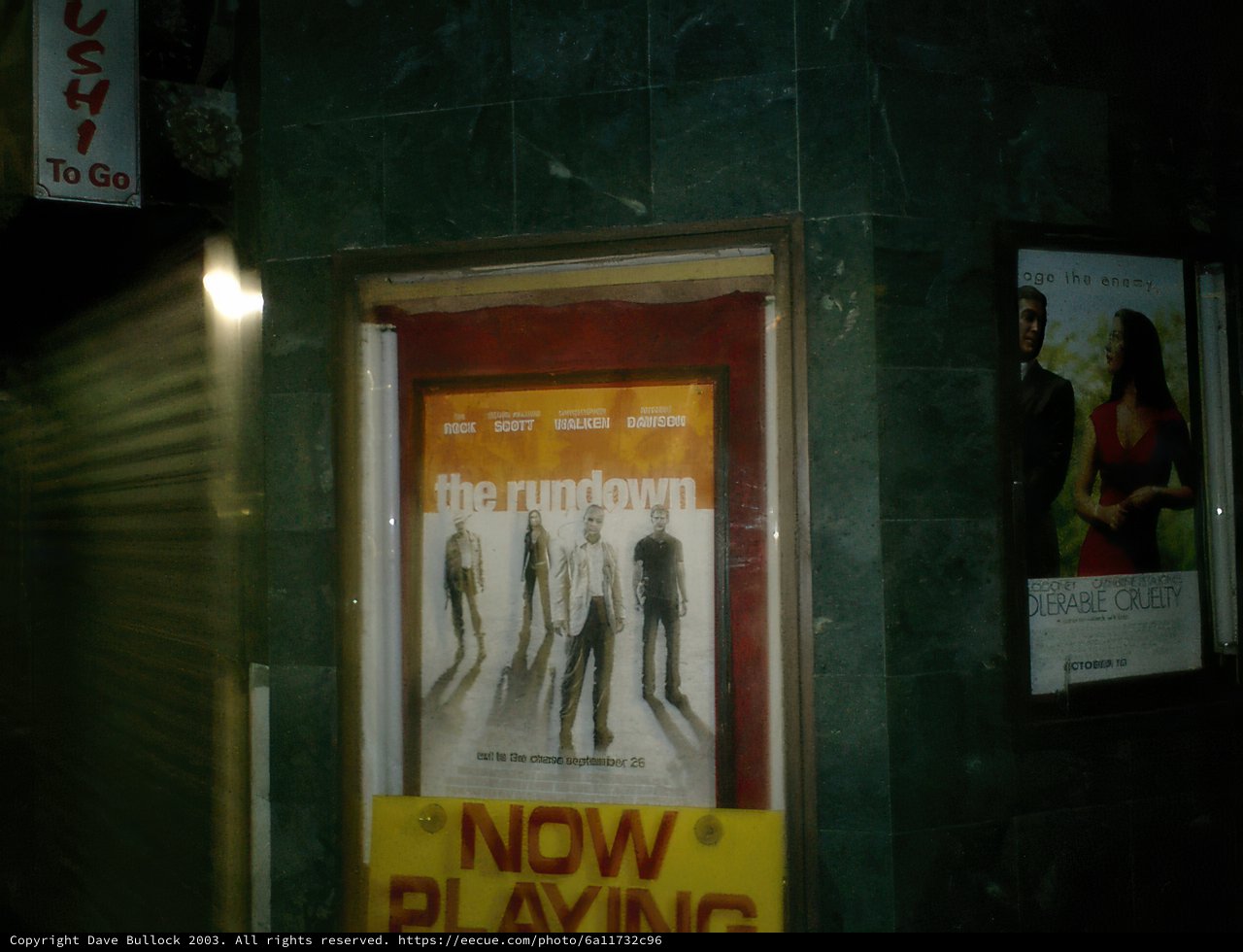 Movie Poster on Building