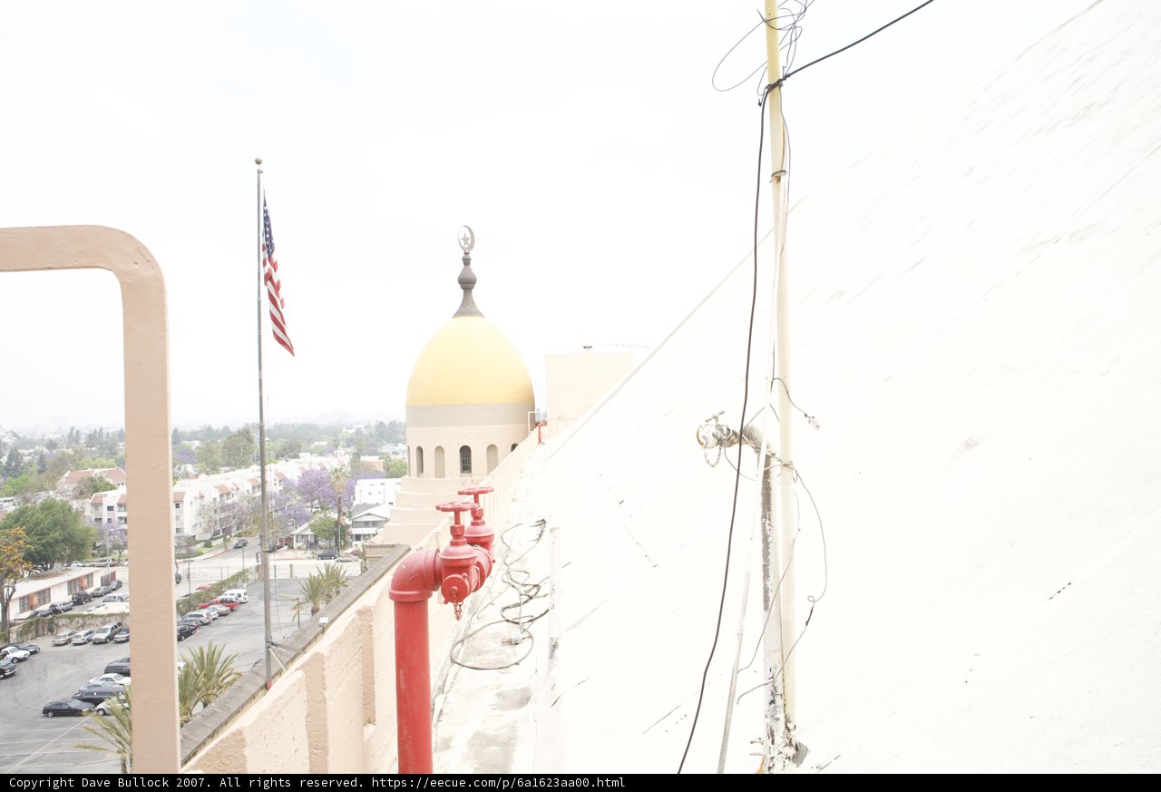 A Flag Atop A Dignified Dome