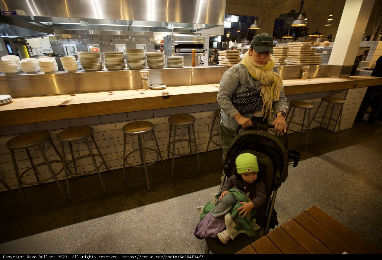 Sunday Stroll in the Fort Mason Cafeteria