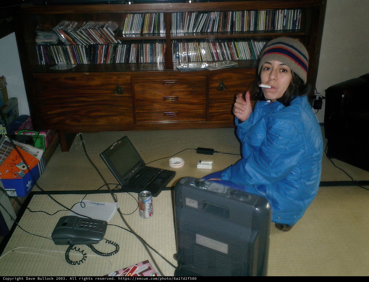 Working from home in Tokyo