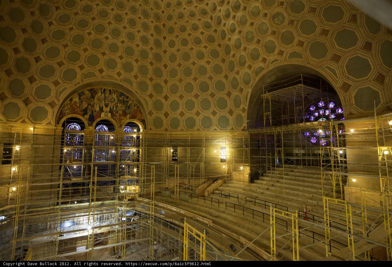 The Majestic Dome of an Arch Cathedral