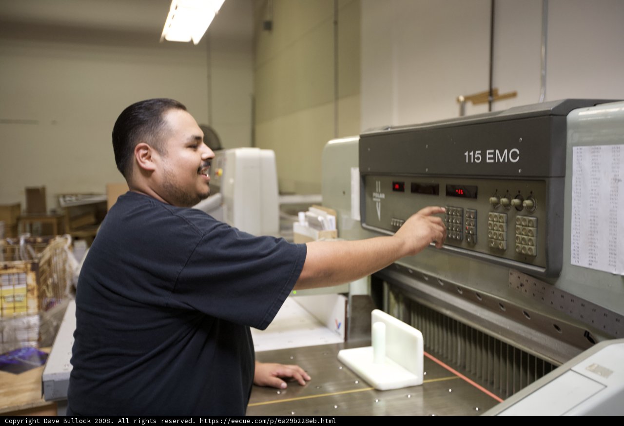 A Man and His Machine in the Lab
