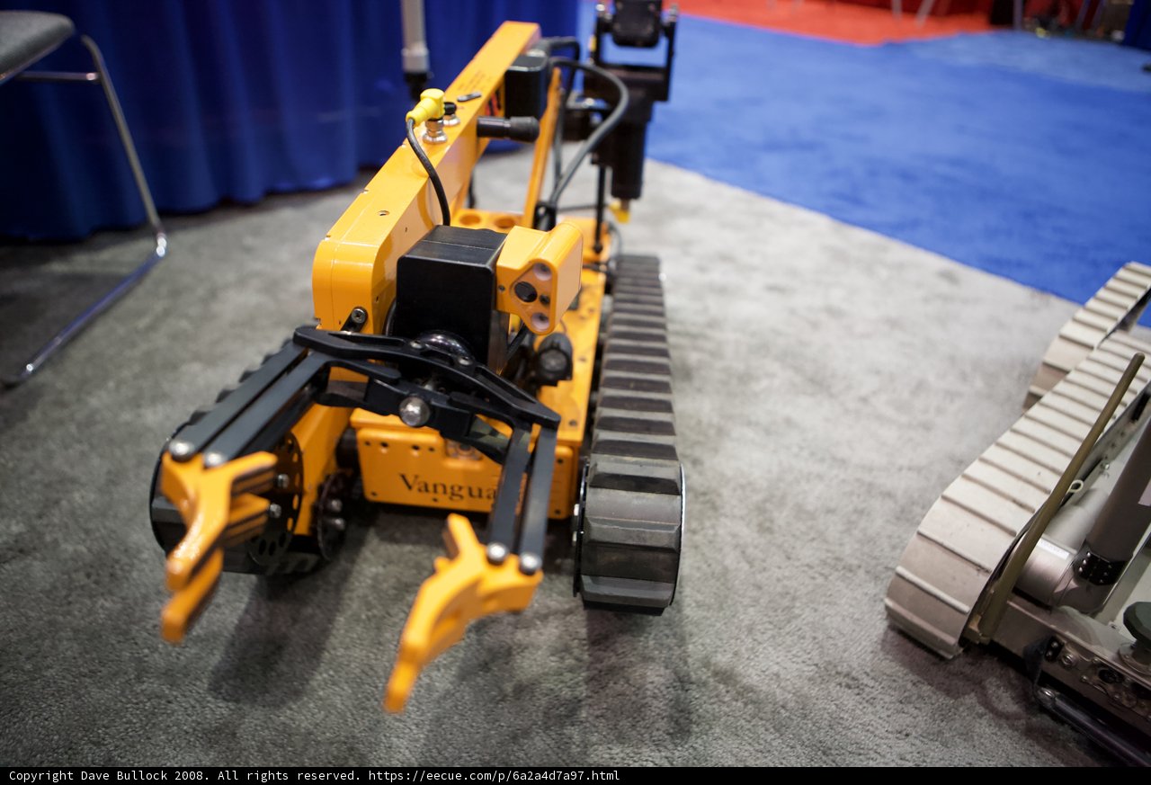Heavy Duty Construction Machine on Display