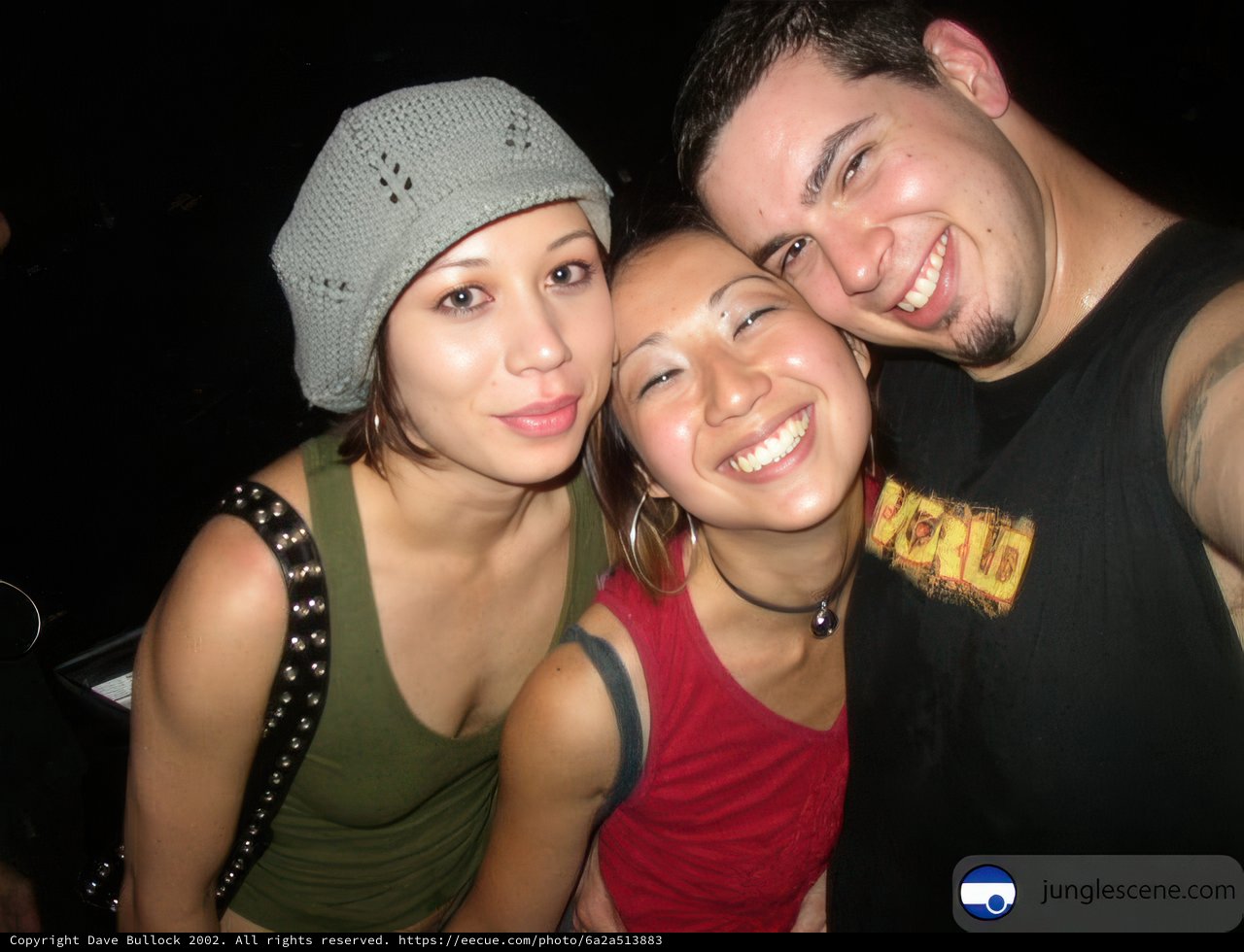 Three Friends Party Portrait