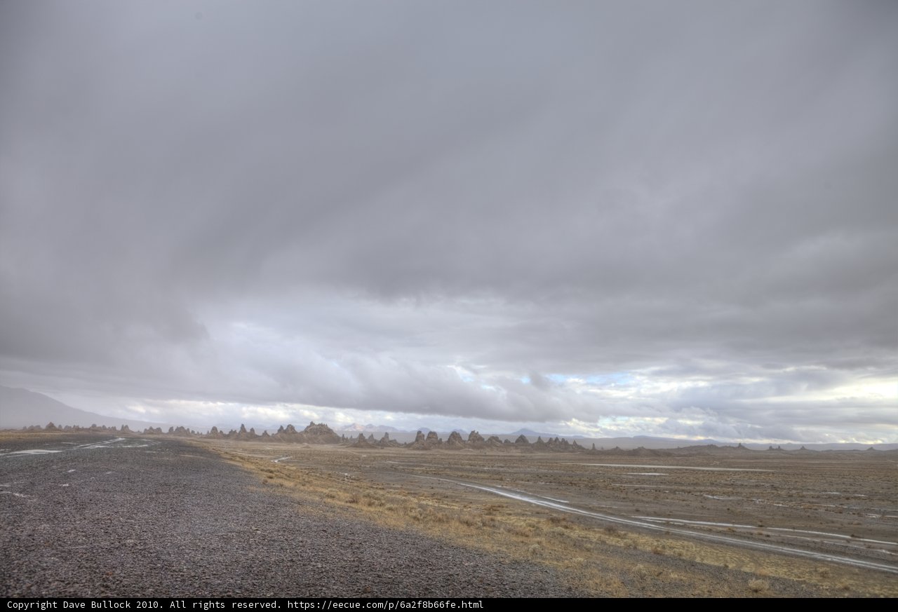 A Scenic Drive on a Cloudy Day
