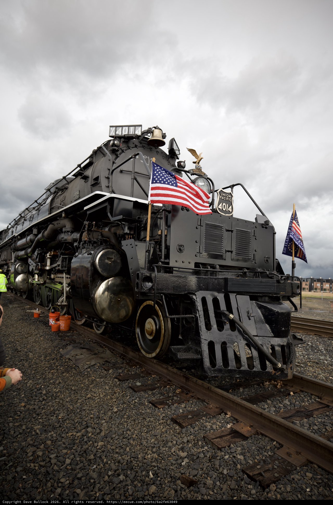 Union Pacific Big Boy 4014 Steam Locomotive on Display