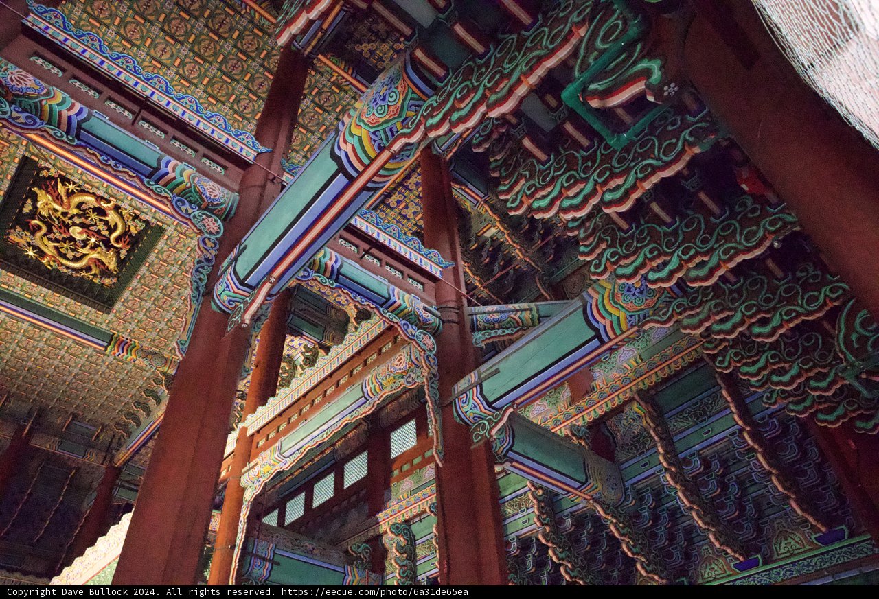 Vibrant Hues of Korean Temple Architecture