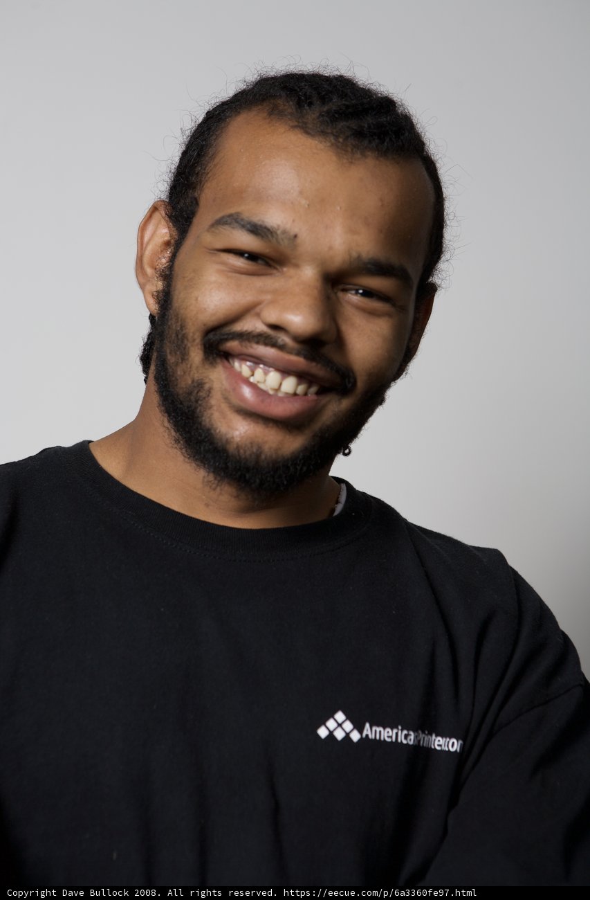 Happy Man with Dreadlocks