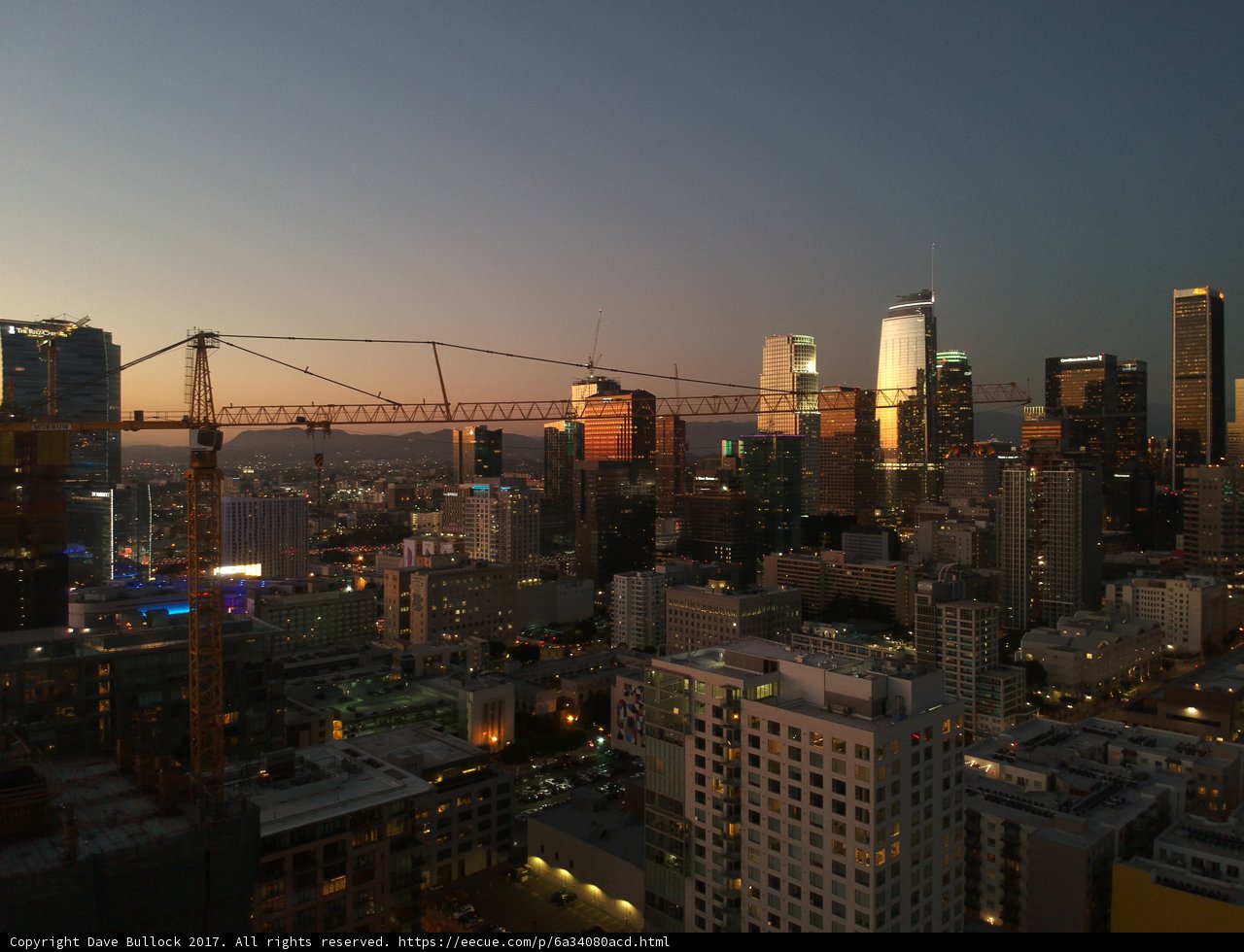 Urban Metropolis at Dusk