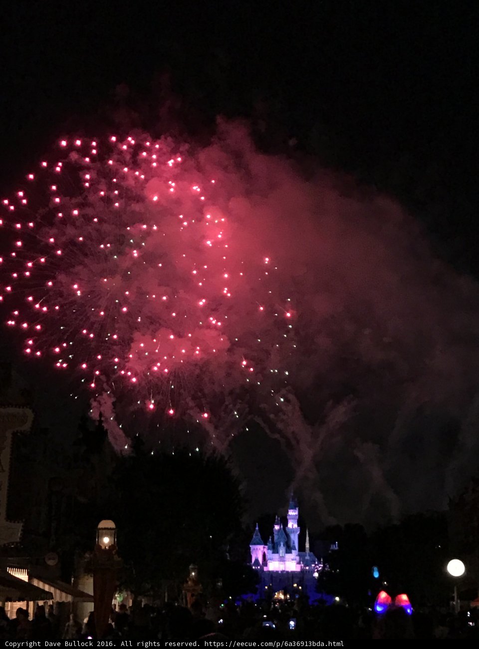 Enchanting Disney Fireworks Display