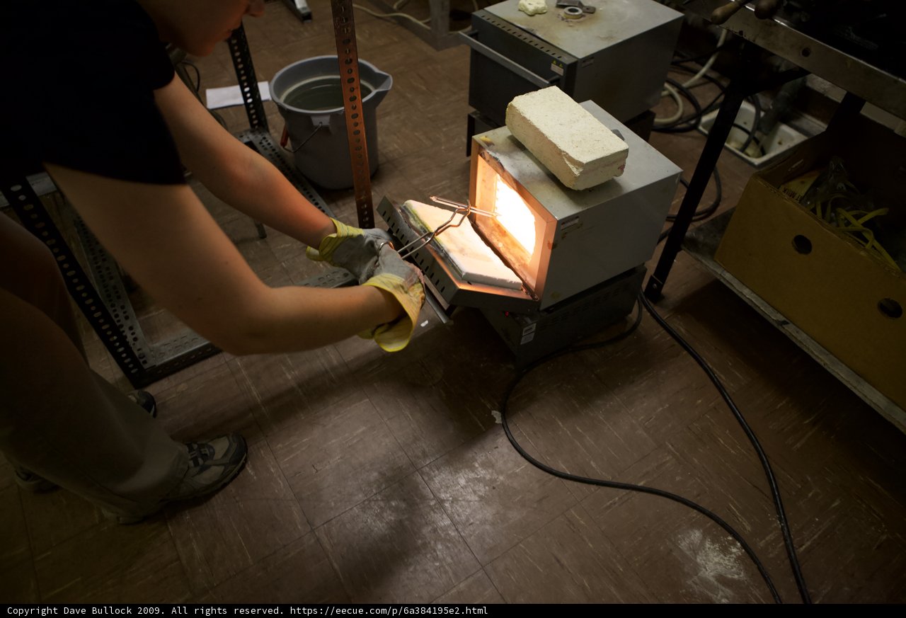 Baking in the Caltech Metal Workshop