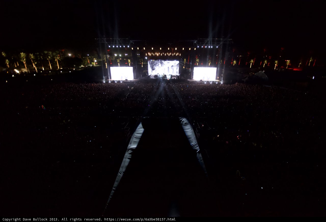 Massive Crowd Enjoys Nighttime Music Extravaganza