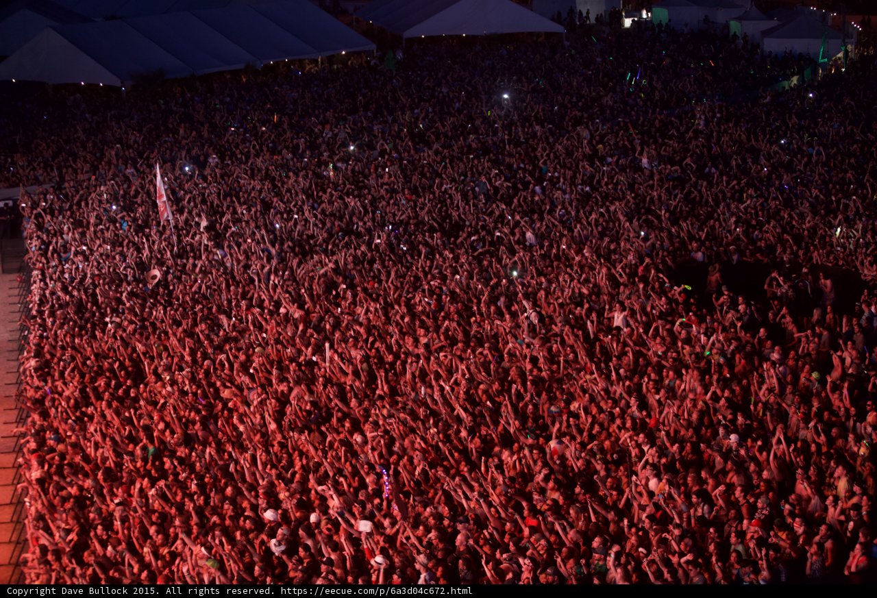 A Sea of Fans at Coachella 2015
