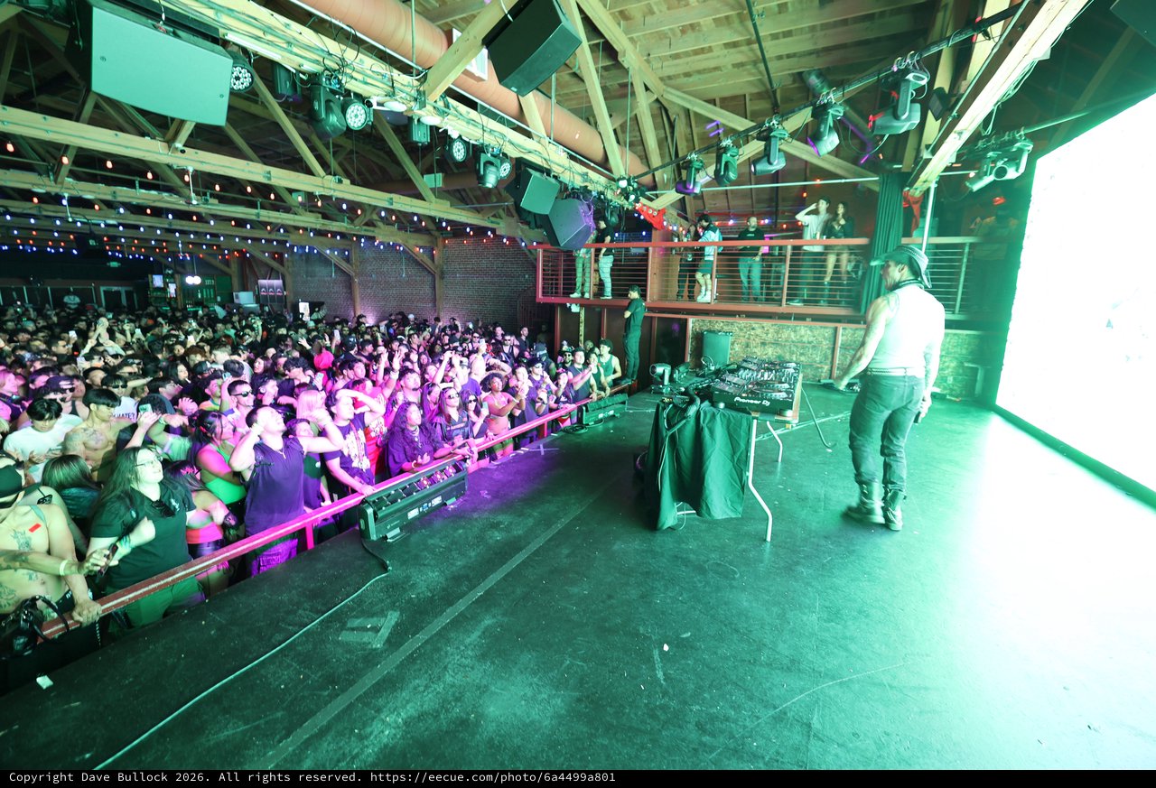 DJ Commands Packed Dance Floor at Wobbleland 2026