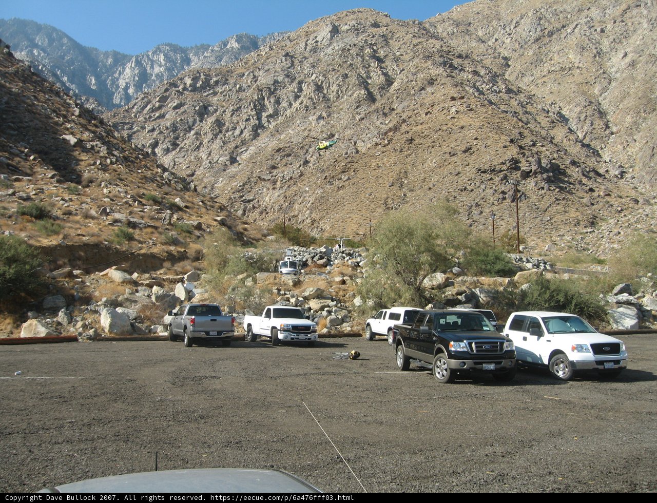 Truck Stop Amongst Nature