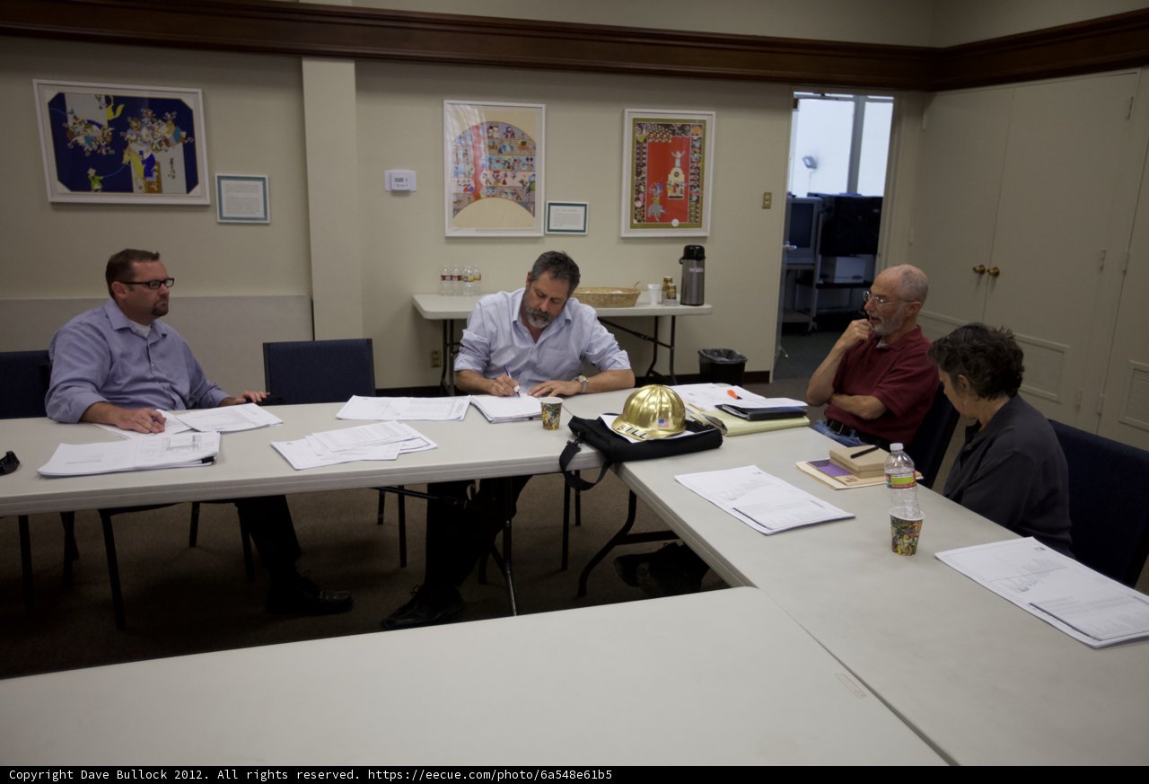 Group Meeting at Temple Wilshire School