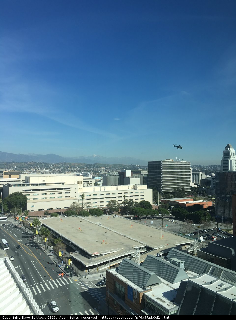 High Rise View of a Vibrant City