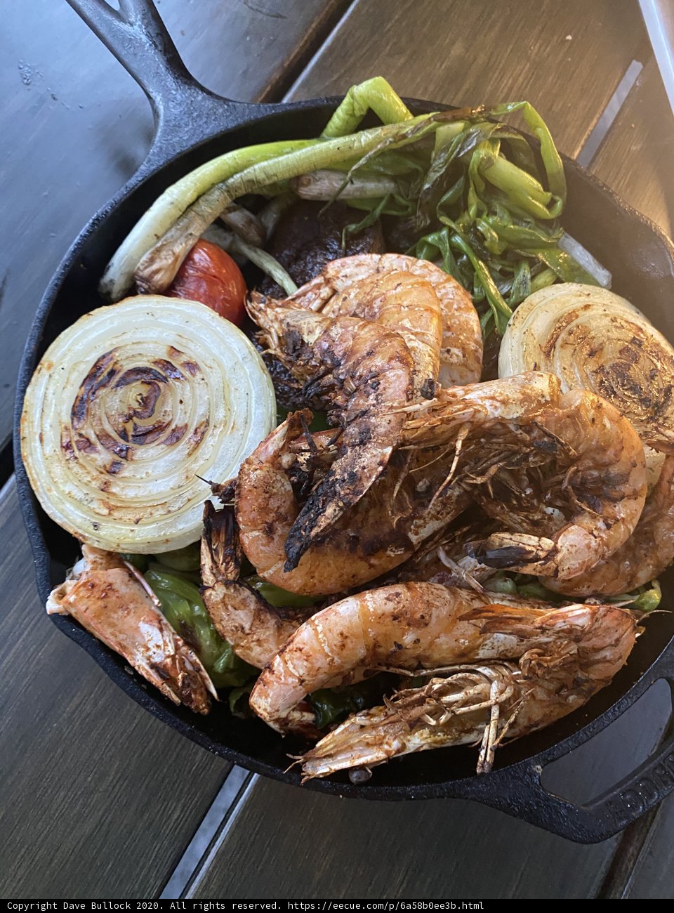 Sizzling Shrimp and Veggies Skillet